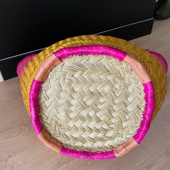 Straw large beach bag New - Picture 2 of 6